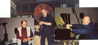 Martin Sphler, Hans-Karsten Raecke und Hermann Keller. Klangwerkstatt Musiktage Mannheim. 2001